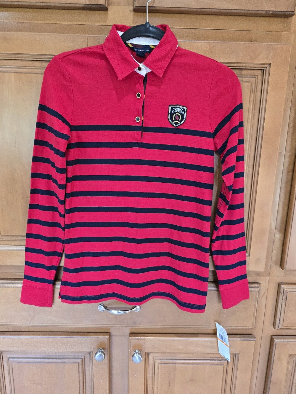 Womens Tommy Hilfiger Long Sleeve Shirt Size Small, NWT